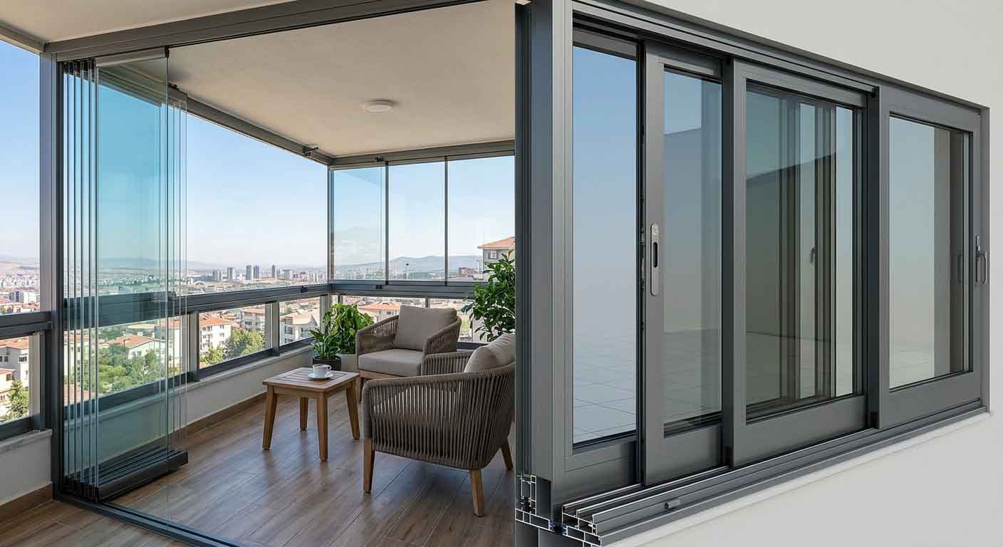 Cam balkon profilleri