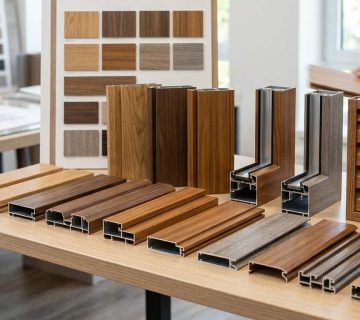 Wood effect aluminyum